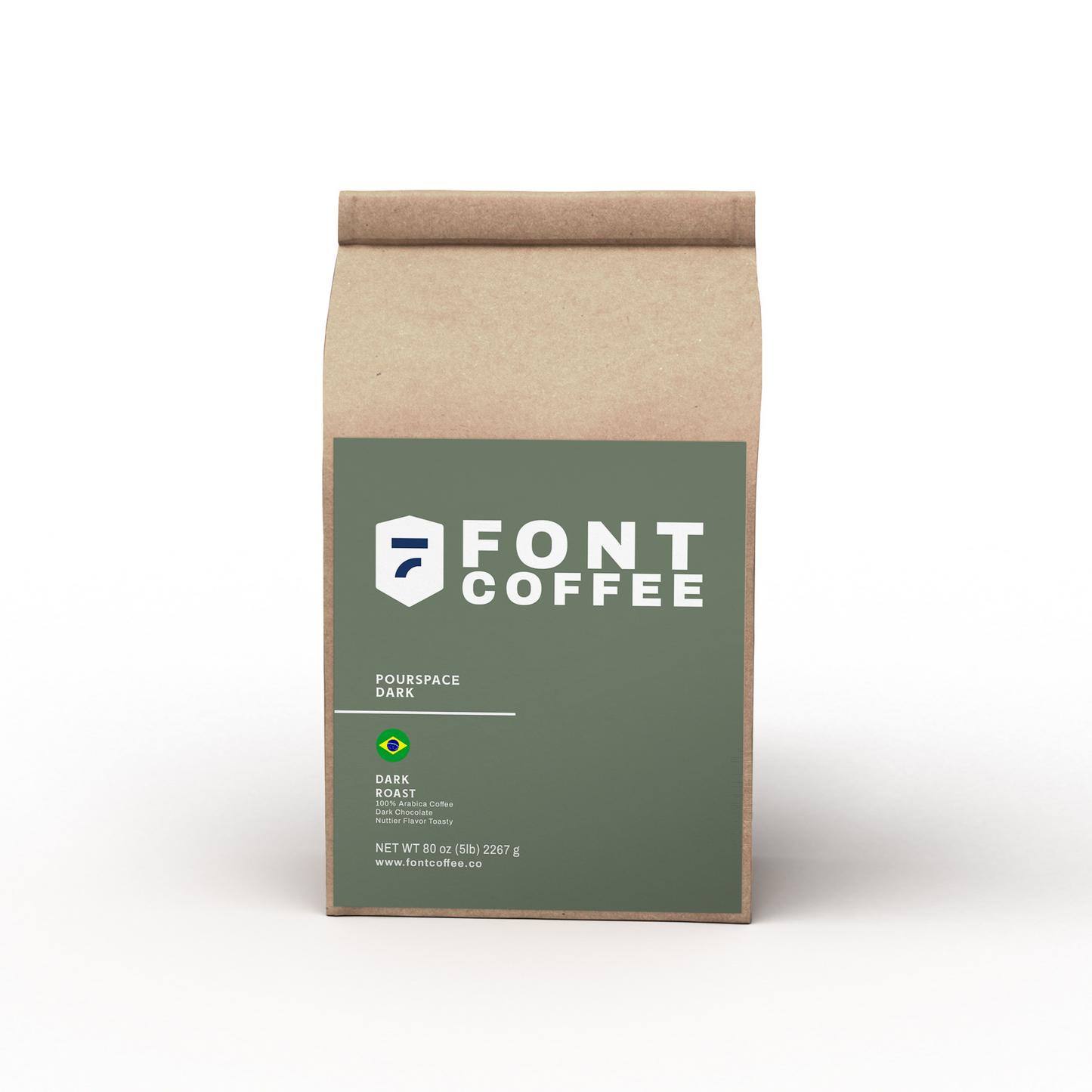 Pourspace Dark 5lb Bag