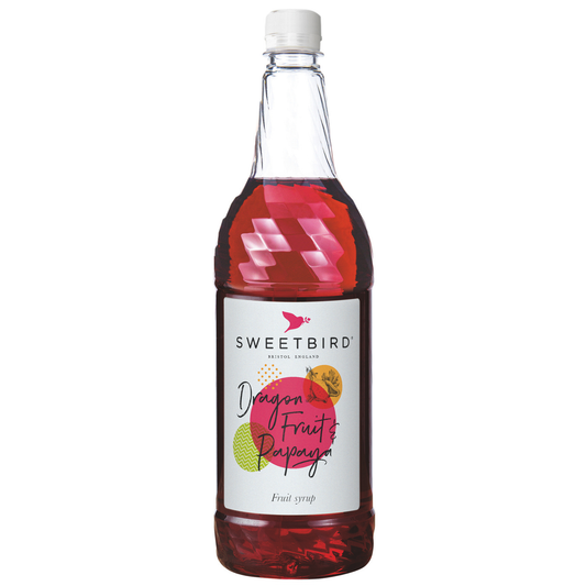 Sweetbird Dragon Fruit and Papaya Syrup 1 litre