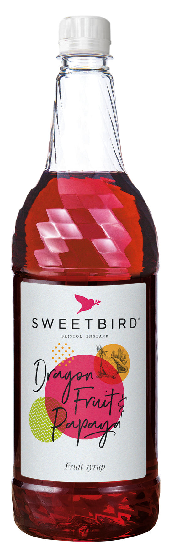 Sweetbird Dragon Fruit and Papaya Syrup 1 litre