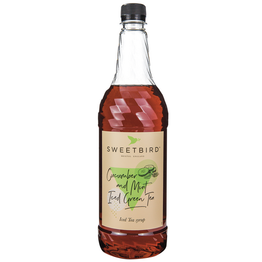 Sweetbird Cucumber & Mint Iced Green Tea Syrup 1 litre