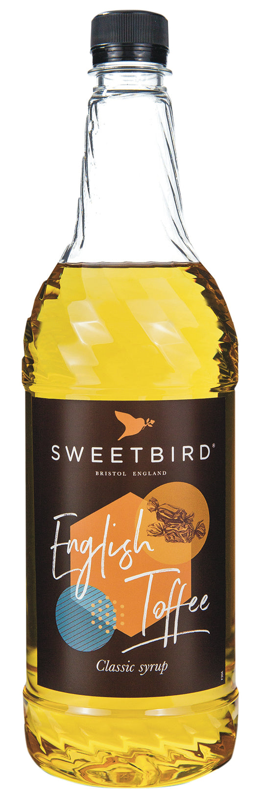 Sweetbird English Toffee Syrup 1 litre