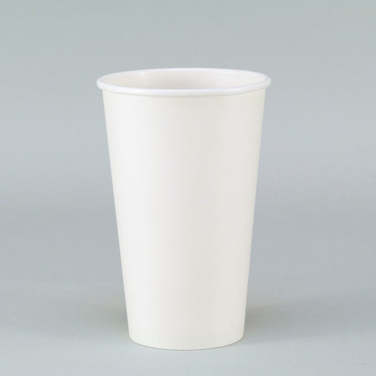 16oz Hot Cup White 1000/cs